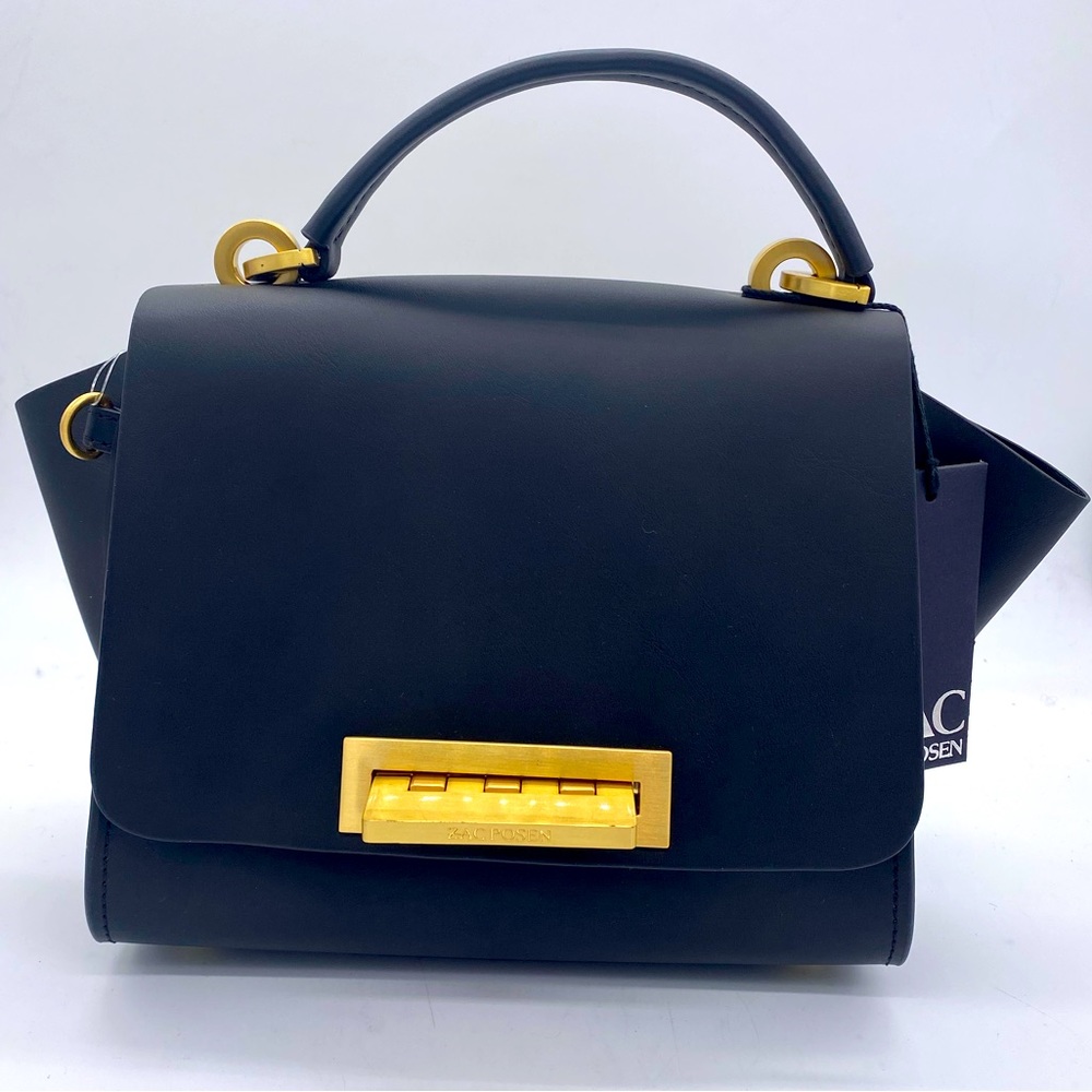 New ZAC ZAC POSENCore Eatha Iconic Leather Top Handle Bag